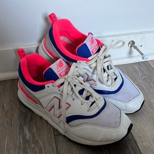 Pink + Blue New Balances 997H